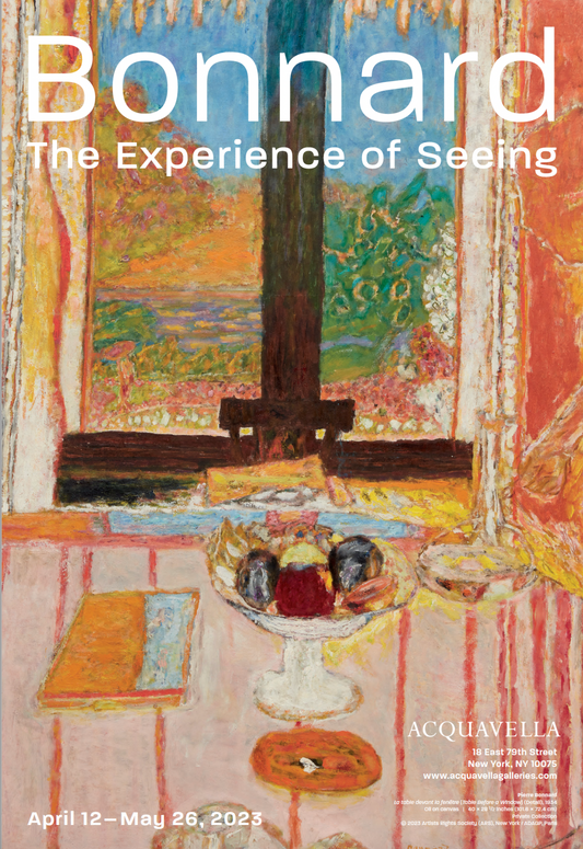 BONNARD: THE EXPERIENCE OF SEEING POSTER