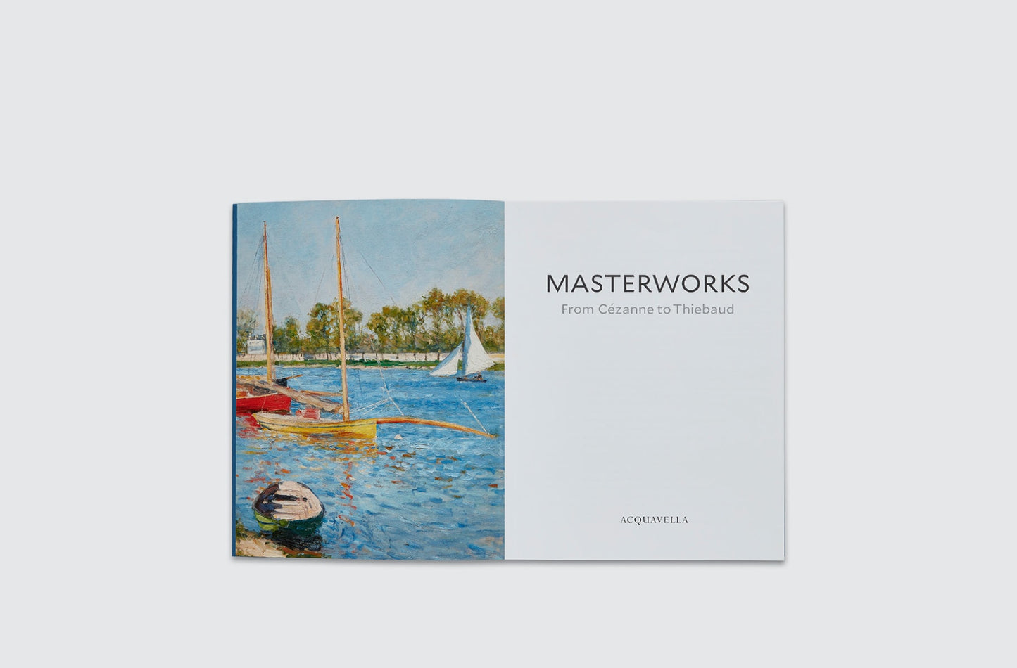 MASTERWORKS: FROM CÉZANNE TO THIEBAUD