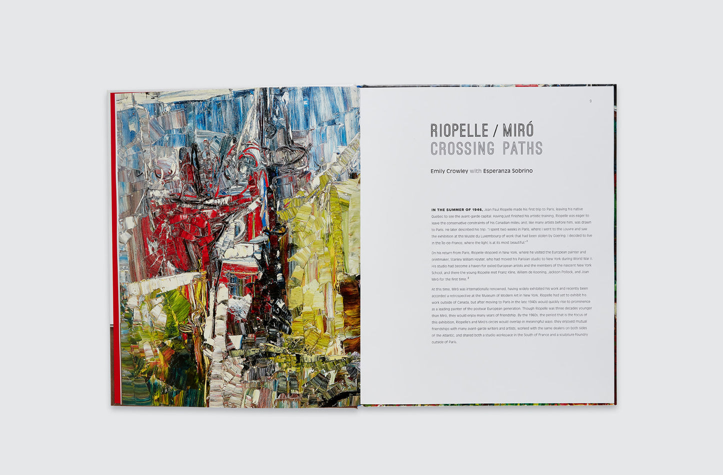 RIOPELLE / MIRÓ: COLOR